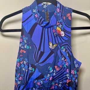 Women’s Moulinette Soeurs for Anthropologie Butterfly Grove Jumpsuit‎ Size 8 NWT